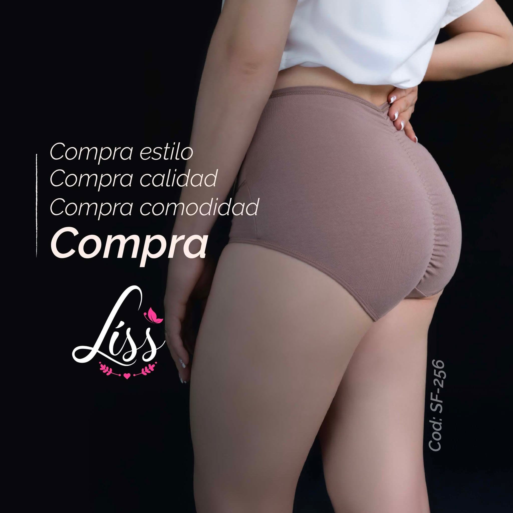 256 Liss Efecto Levanta Cola y Control Abdomen x3 Unidades
