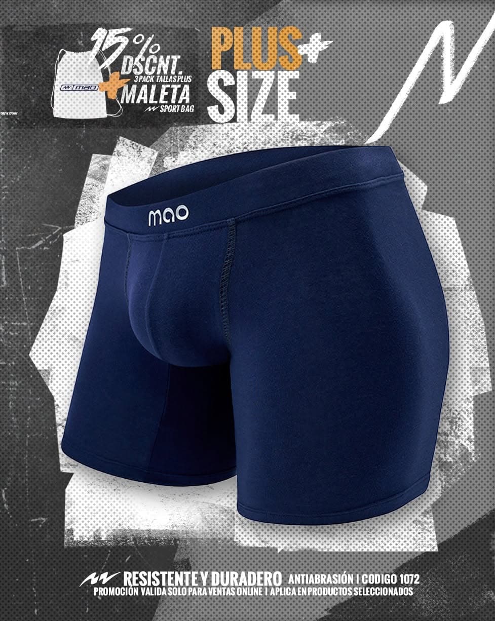 1072 Mao Boxer Algodón x 1 Unidad 