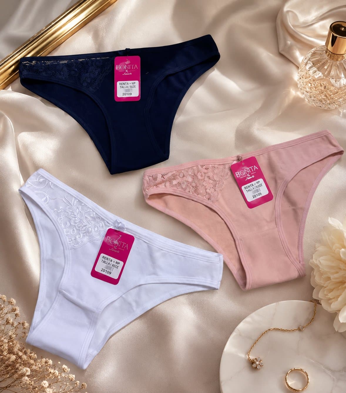 243 Bonita Abbie Panty x3 Unidades