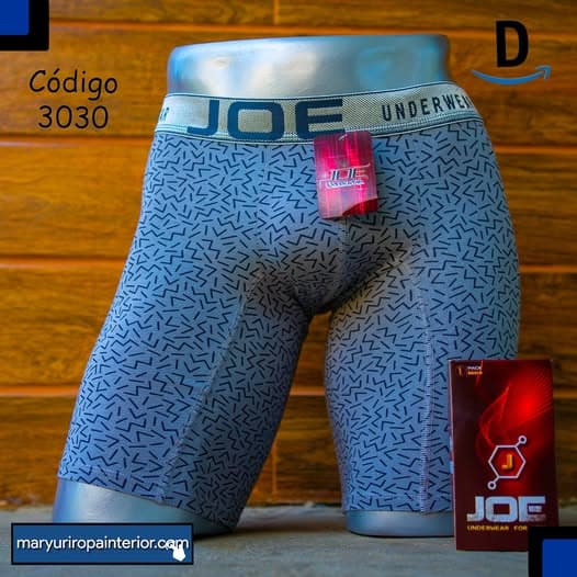 3030 Joe Bóxer Algodón Pierna Larga x1 Unidad